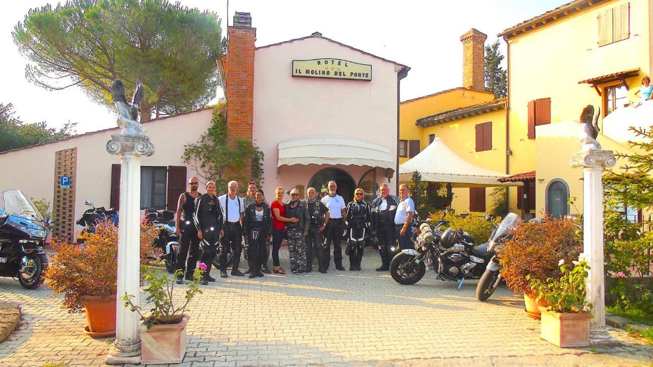 Motorradhotel Toskana -Il Molino Del Ponte- Minimum 3 Nachte Montespertoli Exterior foto